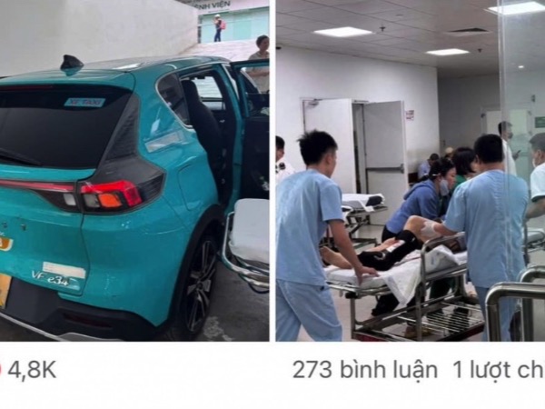 Cảnh sát giao thông Hà Nội kịp thời dẫn đường đưa người bị tai nạn đi cấp cứu