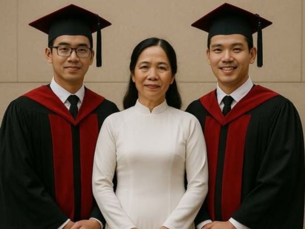 Cô giáo không chồng nhận nuôi 2 cậu học trò mồ côi cả cha lần mẹ từ khi 7 tuổi…22 năm sau cái kết thật ngọt ngào!