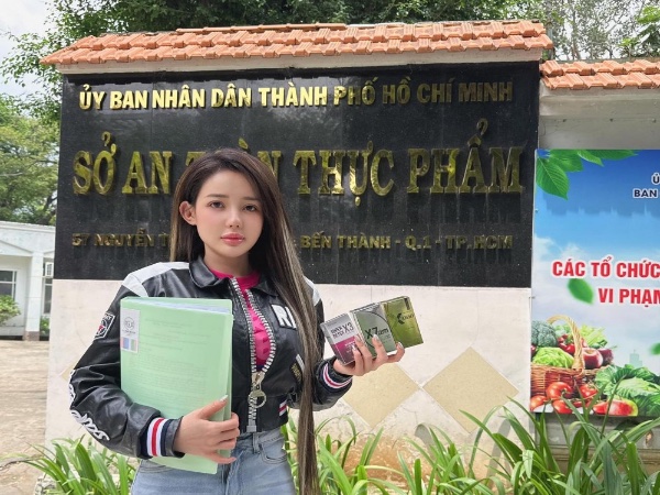 Cục An toàn thực phẩm không xác nhận nội dung quảng cáo các sản phẩm của DJ Ngân 98