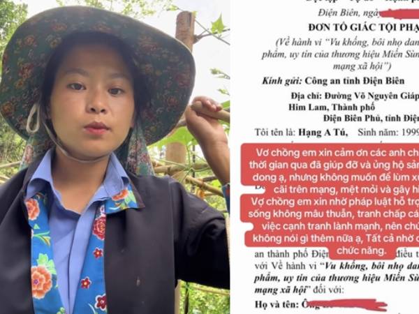 Sùng Bầu bất ngờ gỡ đơn tố cáo, ông chủ miến dong Điện Biên chính thức lên tiếng