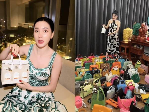 'Phú bà" Ngân Collagen và nghi vấn 'phông bạt': Khối tài sản khủng đối lập với loạt đồ hiệu 'hàng chợ'?