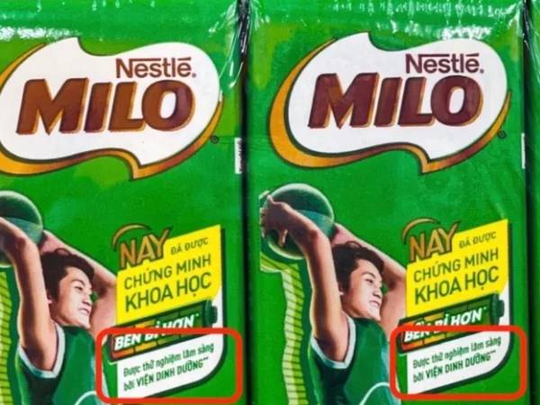 Chuyển cơ quan điều tra vụ việc liên quan đến sữa Nestle' Milo