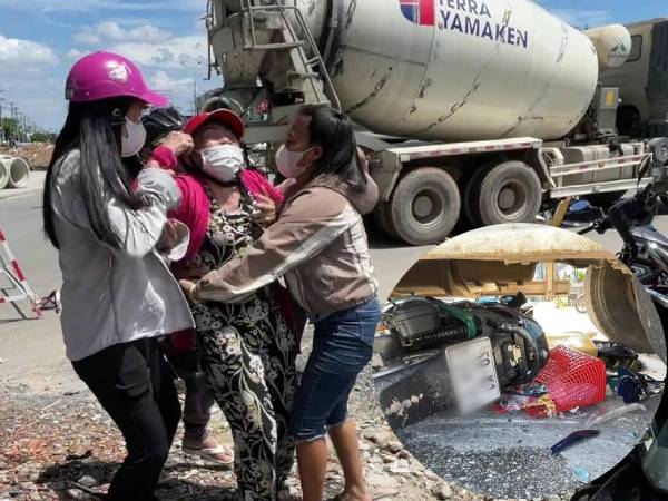 Người mẹ trẻ bị xe bồn cán tử vong, bỏ lại 2 con: Hiện trường thương tâm và nỗi đau tột cùng của gia đình nạn nhân!