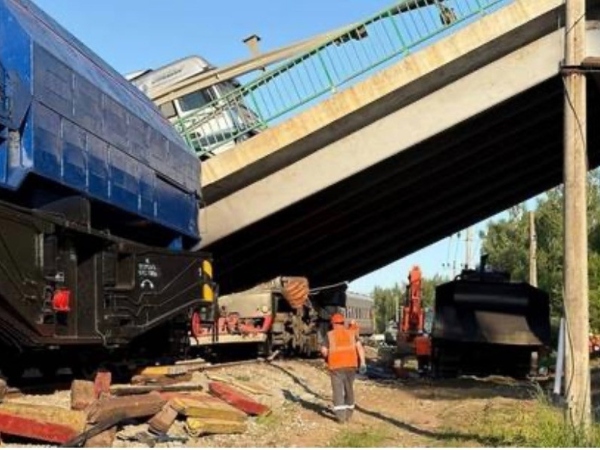 Thảm kịch kép sập cầu ở Nga bị nghi có âm mưu phá hoại đằng sau