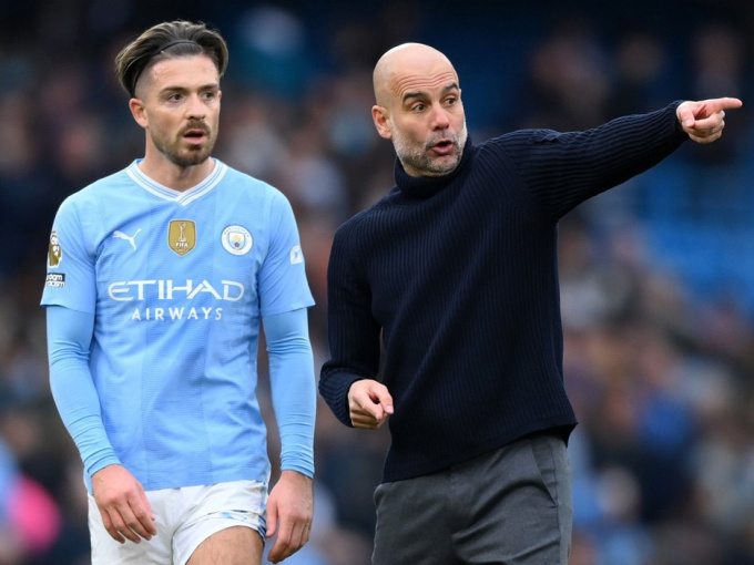 Pep Guardiola thẳng tay loại Jack Grealish ra khỏi Man City