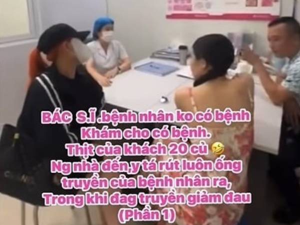 Xác minh clip tố 1 phòng khám ở Hải Phòng 'chăn bệnh nhân như chăn gà'