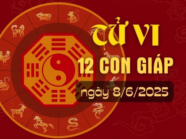 Tử vi Chủ nhật ngày 8/6/2025 của 12 con giáp: Ngọ thịnh vượng, Hợi đau đầu