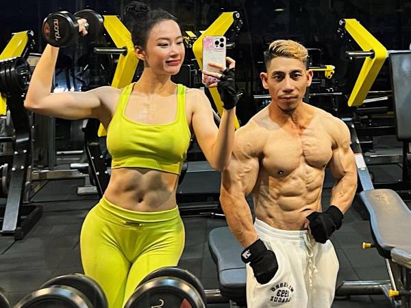 Lộ cảnh tập luyện giúp Angela Phương Trinh thành cô gái lực điền cơ bắp gây xôn xao cõi mạng