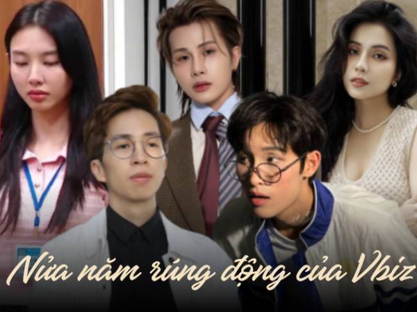Loạt 'cú nổ' của Vbiz nửa đầu 2025: Thuỳ Tiên đối diện vành móng ngựa, 3 scandal tình ái 'twist' hơn phim