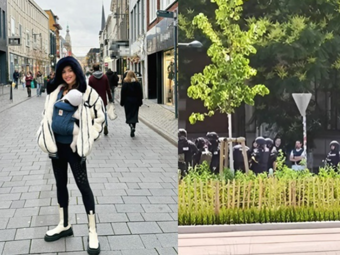 Mỹ nhân Việt kẹt ở nơi bị hàng trăm cảnh sát bao vây, phong tỏa nguyên 1 con đường