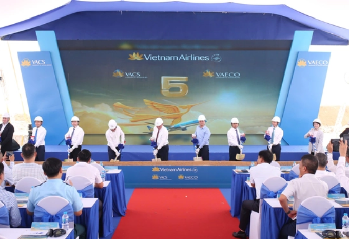 Vietnam Airlines khởi công 2 dự án gần 1.800 tỉ đồng tại sân bay Long Thành