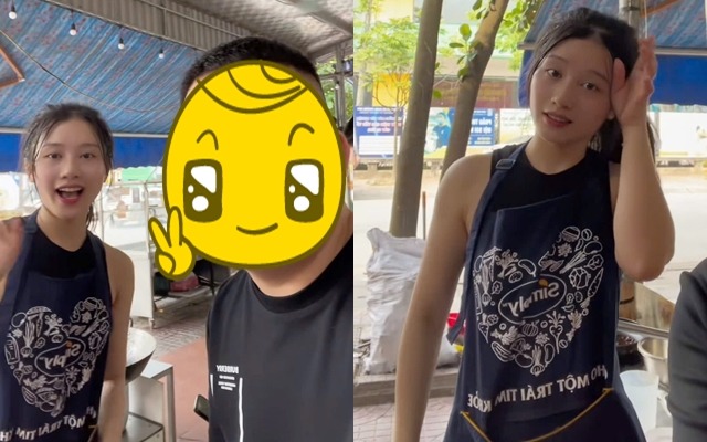 Đi 20km đến gặp hot girl bán phở Tuyên Quang: Lộ nhan sắc không app, rộ tin đã có chồng