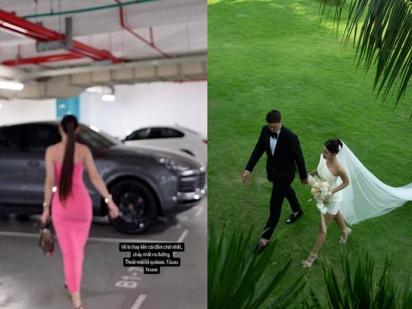 Người đẹp gây sốt với bóng lưng yêu kiều, body mỹ miều bên siêu xe: Hóa ra là nàng WAG sexy nhất làng bóng đá!