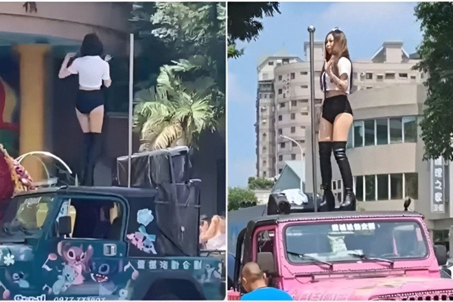 Màn ăn mừng tốt nghiệp gây sốc: Mẹ thuê vũ công múa cột trước cổng trường cho con trai cấp hai