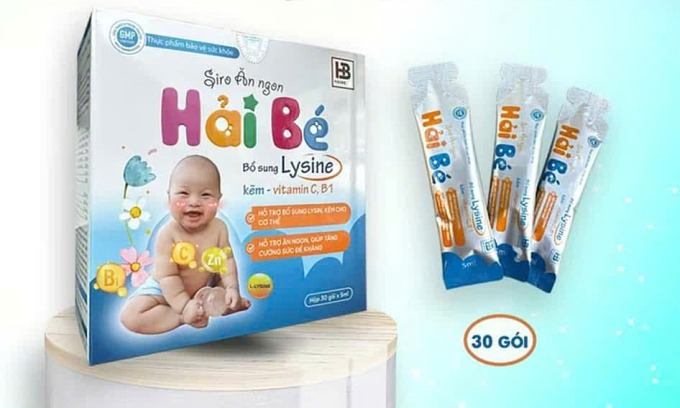 Siro ăn ngon Hải Bé bị thu hồi toàn quốc sau khi TikToker Hải Sen bị khởi tố vì buôn bán hàng giả