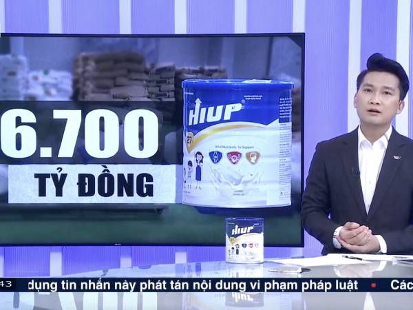 VTV 'bóc' sữa giả HIUP: Giá xuất xưởng 87.800 đồng, bán ra 546.000 đồng/ lon, nhiều phụ huynh 'bấm bụng' chi tiền