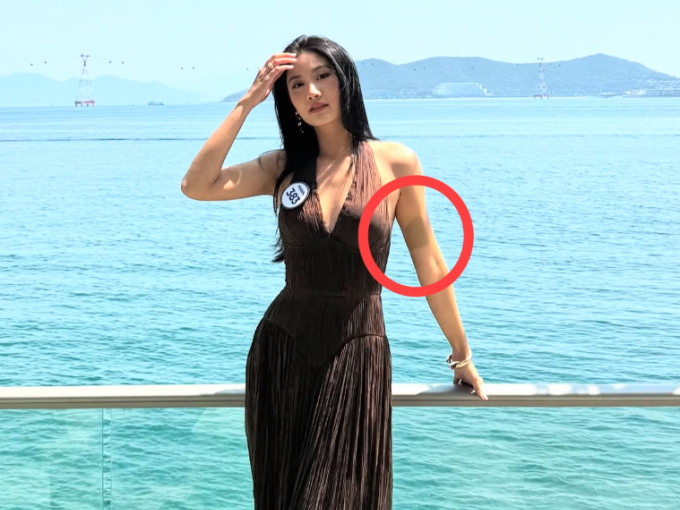 Tân Hoa hậu Hoàn vũ Việt Nam bị ném đá dữ dội vì có hình xăm lớn
