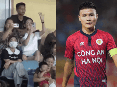 Chu Thanh Huyền hú hét trên sân Hàng Đẫy khẳng định 'Quang Hải đẳng cấp', nhan sắc cam thường gây chú ý