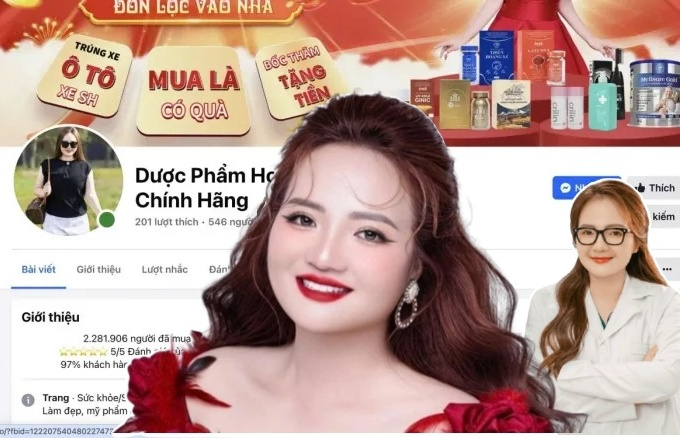 Động thái lạ của 'công ty dược phẩm' do Hoàng Hường làm đại sứ sau khi bị cơ quan chức năng 'chỉ mặt điểm tên'