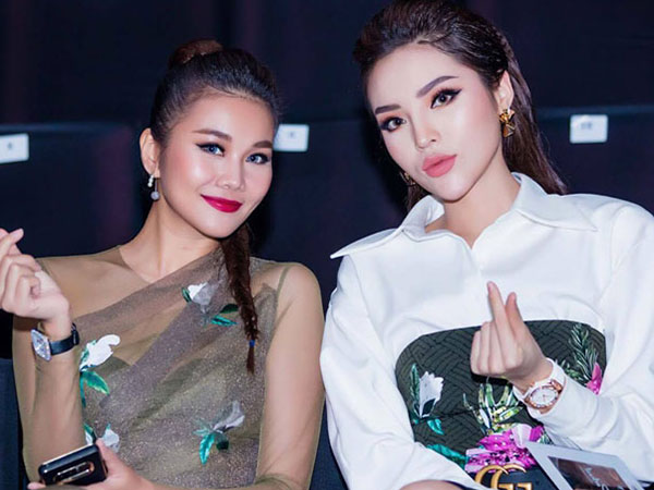 Xuất hiện bên Thanh Hằng, Kỳ Duyên gây chú ý bởi chiếc cằm ngày càng nhọn bất thường