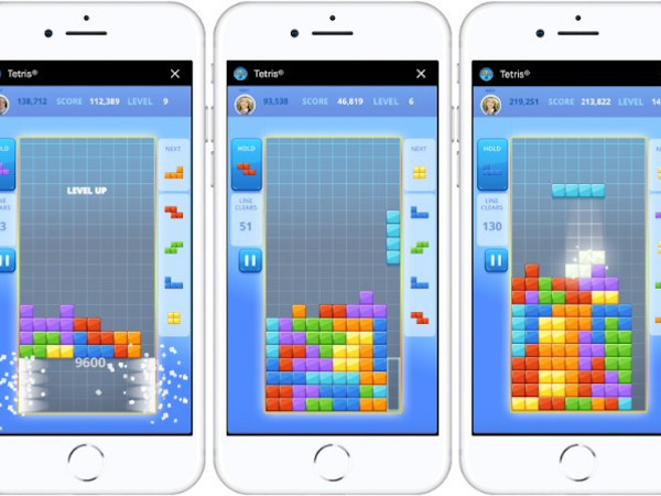 Người dùng Facebook Messenger đã có thể chơi game 'xếp gạch'