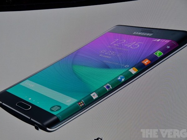 Samsung đăng ký bản quyền smartphone màn hình cong kiểu mới
