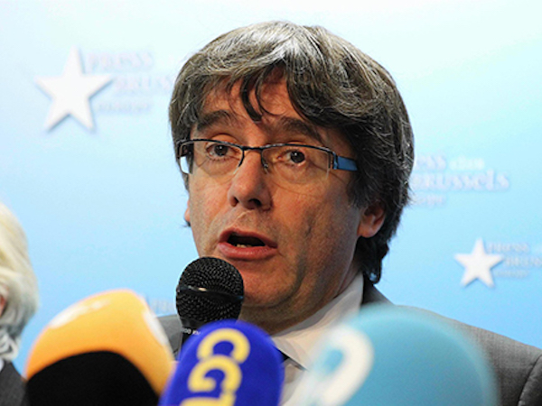 Tây Ban Nha có thể phát lệnh bắt cựu thủ hiến Catalonia