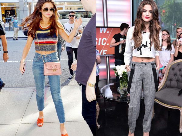 4 cách mặc áo len ngày lạnh của Selena Gomez