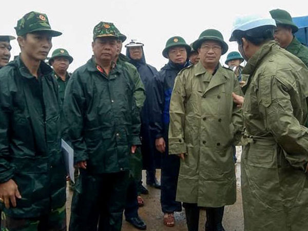 Bão tăng cấp, Phó thủ tướng vào Khánh Hòa chỉ đạo ứng phó