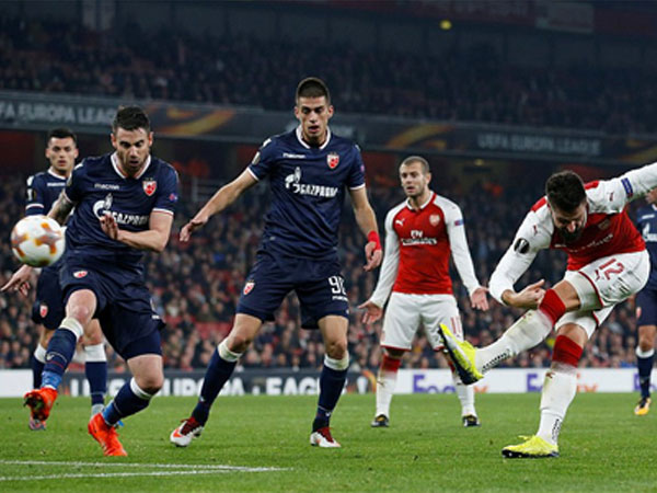 Đứt mạch thắng, Arsenal vẫn đi tiếp ở Europa League