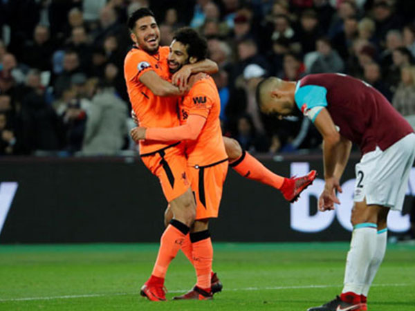 Liverpool thắng đậm West Ham, áp sát top 4