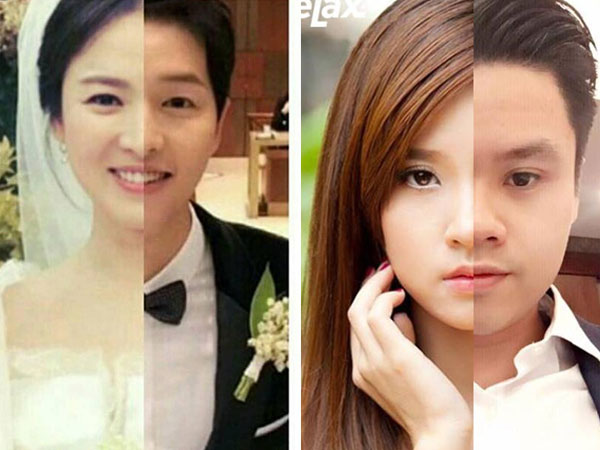 Từ bức ảnh ghép đôi hoàn hảo của vợ chồng Song - Song, dân mạng rần rần đi soi 'tướng phu thê' cho sao, hot girl Việt!