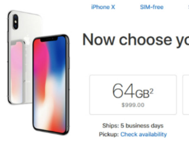 Apple bắt đầu bán iPhone X bản quốc tế ở Mỹ