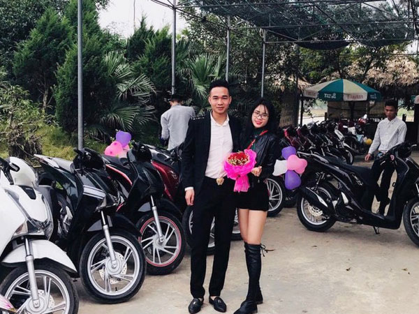 Chàng trai 'điều động' 29 xe SH tỏ tình với cô gái mình 'cưa cẩm' suốt 1 năm