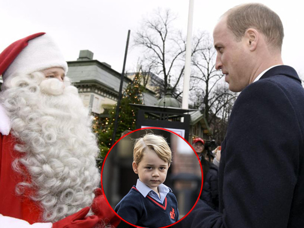 William tới Phần Lan để trao điều ước của George cho ông già Noel