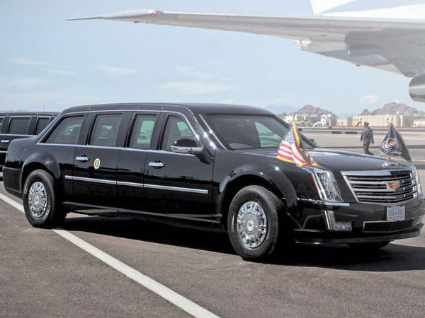 Lộ hình ảnh siêu xe “Quái thú” Tổng thống Donald Trump sẽ đem đến Việt Nam