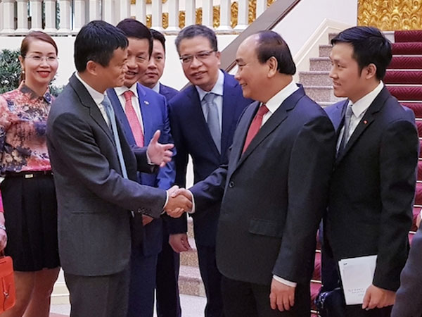 Thủ tướng hy vọng Jack Ma truyền cảm hứng khởi nghiệp ở Việt Nam