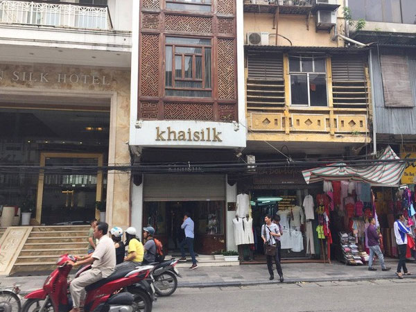 Cửa hàng Khaisilk Hàng Gai doanh thu hơn 14 tỷ trong 9 tháng