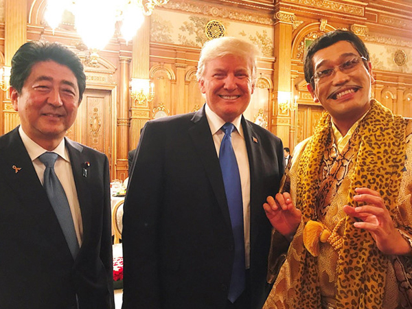 Tổng thống Trump gặp ca sĩ 'Apple Pen'