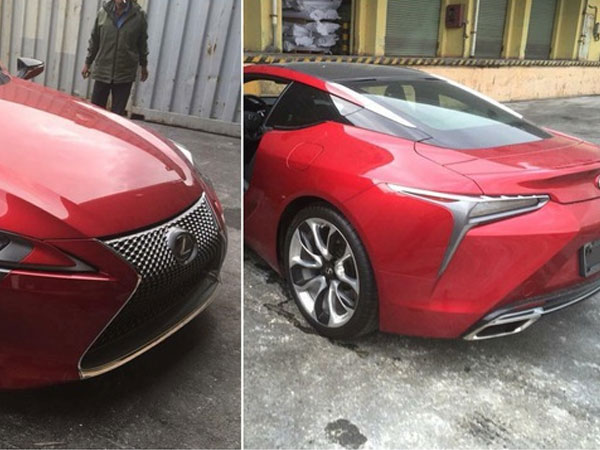 Xe thể thao Lexus LC500 2018 đầu tiên về Việt Nam