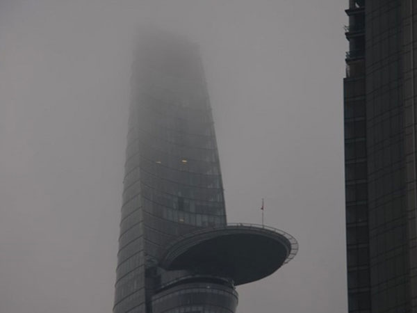 Sài Gòn sương mù giăng phủ như Sa Pa