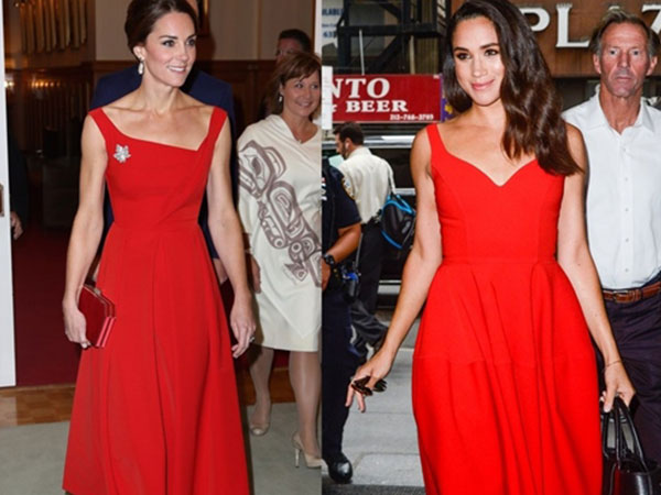 Đọ gu thời trang đẳng cấp của Công nương Kate Middleton và em dâu tương lai Meghan Markle