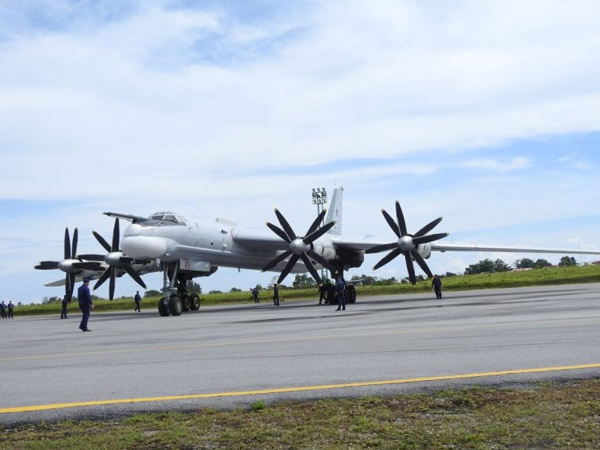 'Gấu hạt nhân' Tu-95 lần đầu tuần tra Thái Bình Dương từ Indonesia