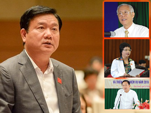 Những Đại biểu Quốc hội từng bị đình chỉ như ông Đinh La Thăng