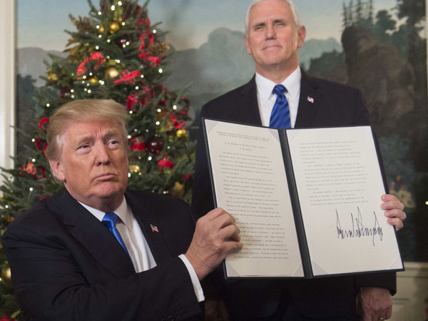 Vì sao ông Trump bất chấp rủi ro để công nhận Jerusalem là thủ đô của Israel?