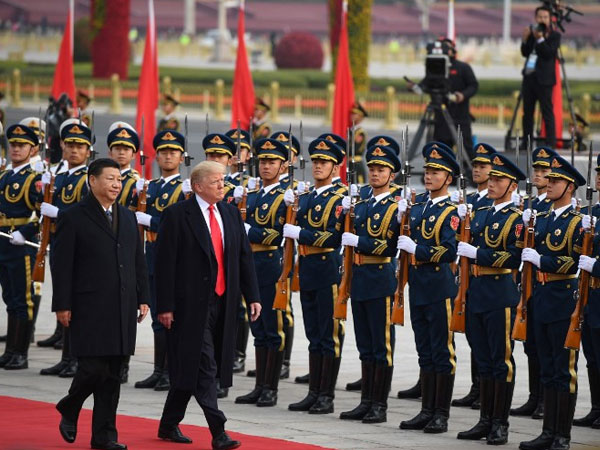 Trung Quốc đón Trump bằng nghi lễ đặc biệt nhất trong gần 70 năm