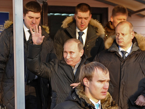 Đội cận vệ bí ẩn nhất nước Nga bảo vệ Tổng thống Putin