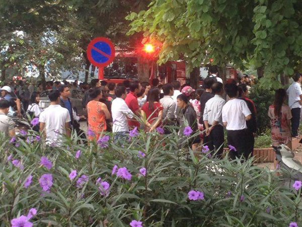 Hà Nội: Cháy lớn tại chung cư khu đô thị Văn Quán sau hai tiếng nổ lớn