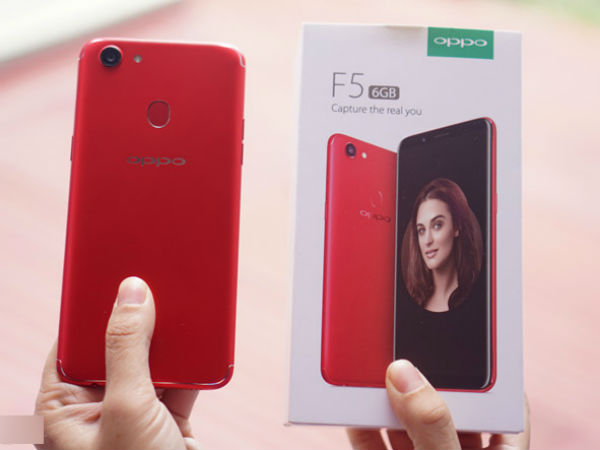 Oppo F5 thêm bản màu đỏ với RAM 6 GB tại Việt Nam