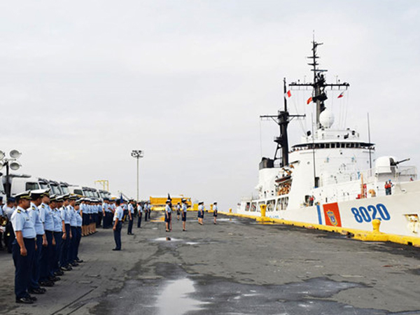 Philippines chào đón tàu cảnh sát biển lớn nhất Việt Nam